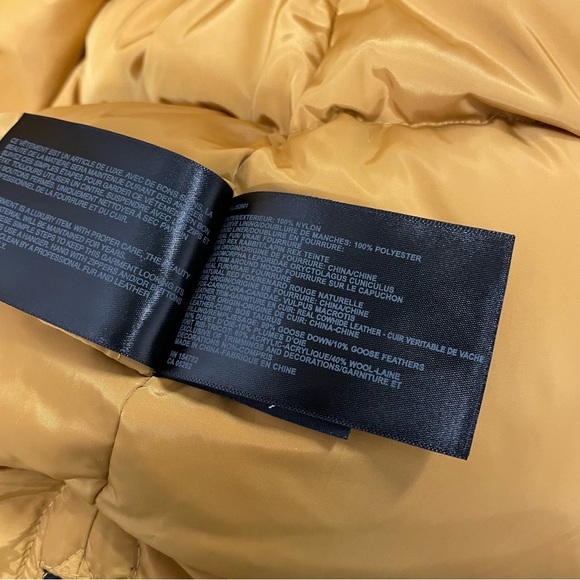 XS Nicole Benisti Chelsea Fur-Lined Hooded Down Jacket (too smalll -reposhed) - Picture 9 of 16